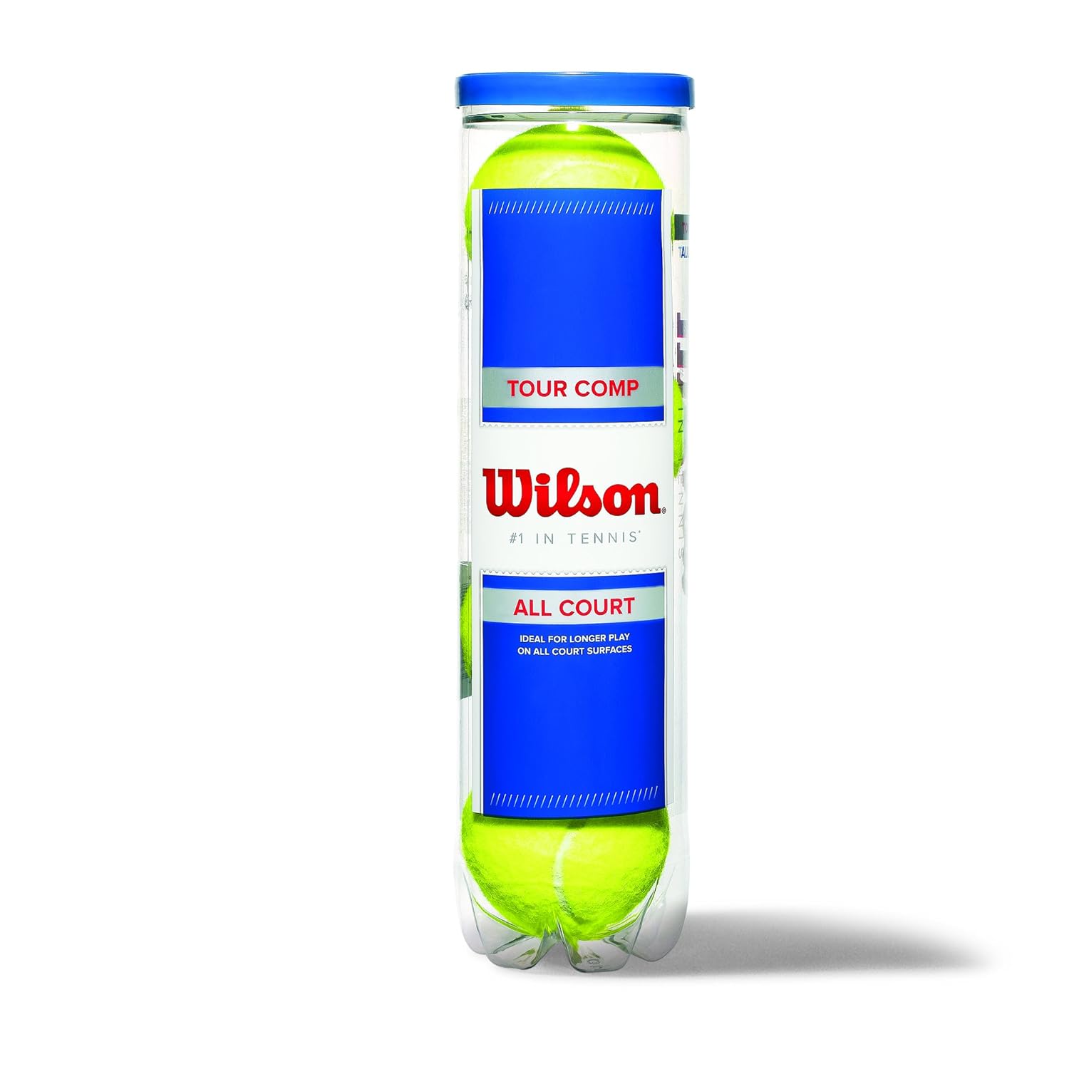 Tennis WRT102600 Wilson Tour Competition Tennis Balls 4 Ball Can Wilson
