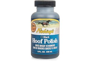 Fiebing's Water-Based Hoof Polish, Black