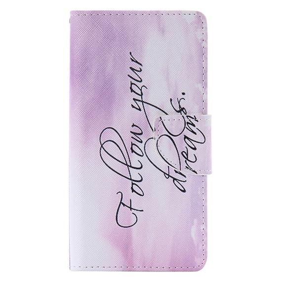 Nancen Compatible with Handyhülle Sony Xperia Z5 (5,2 Zoll) Hülle, Painted Muster Flip Case PU Leder Handytasche Cartoon Schr