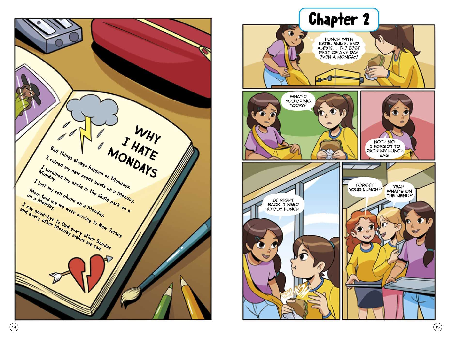 Mia in the Mix The Graphic Novel (2) (Cupcake Diaries: The Graphic Novel)