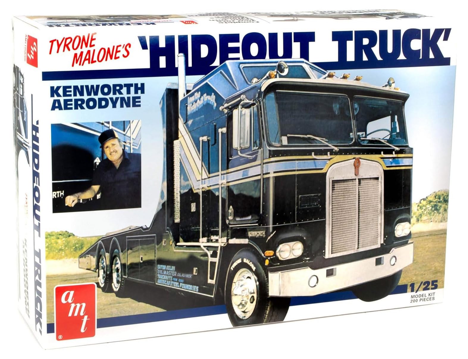AMT AMT1158 1:25 Tyrone Malone 'Hideout Truck' - Kenworth Aerodyne