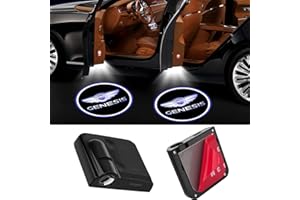 SONNEMOND 2Pcs Universal for Wireless Car Door Logo Light LED HD Welcome Courtesy Ghost Shadow Projector Lamp Compatible with Genesis Most Models
