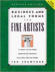 Business Amp Legal Forms For Fine Artists Tad Crawford