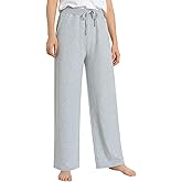 Latuza Women's Comfy Cotton Wide Leg Lounge Pants Loose Fit