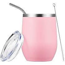 THILY – Verre à Vin Isothere Sans Pied En Acier Inoxydable Avec