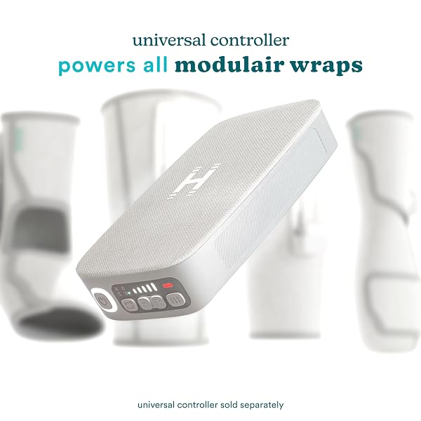 HOMEDICS OVERLAPPED COMPRESSION THERAPY BATTERY, MASSAGE SYSTEM UNIVERSAL CONTROLLER, COMPATIBLE MODULAIR COMPRESSION WRAPS (SOLD SEPARATELY)