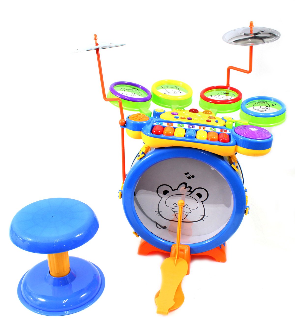 drum to how assemble set Junior Band Children's DJ in 2 Drum PowerTRC® Musical 1