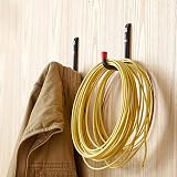 Dekton 2 PC 12 MM General Purpose Hooks Ladder Bicycle Tool Hose Wood Hanger view 4