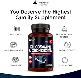 New Leaf Products Glucosamine and Chondroitin High Strength 1100mg 6 Mths view 4