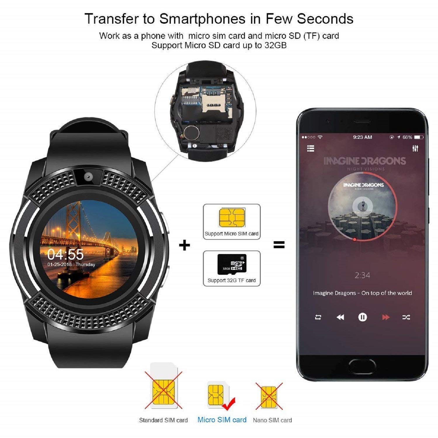 heypex v8 smartwatch