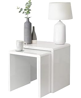 Zigzag Trading Ltd Ikea Skoghall Nest Tables Set Of 3 Acacia