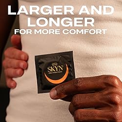 SKYN Elite Large Non-Latex Lubricated Condoms, 36