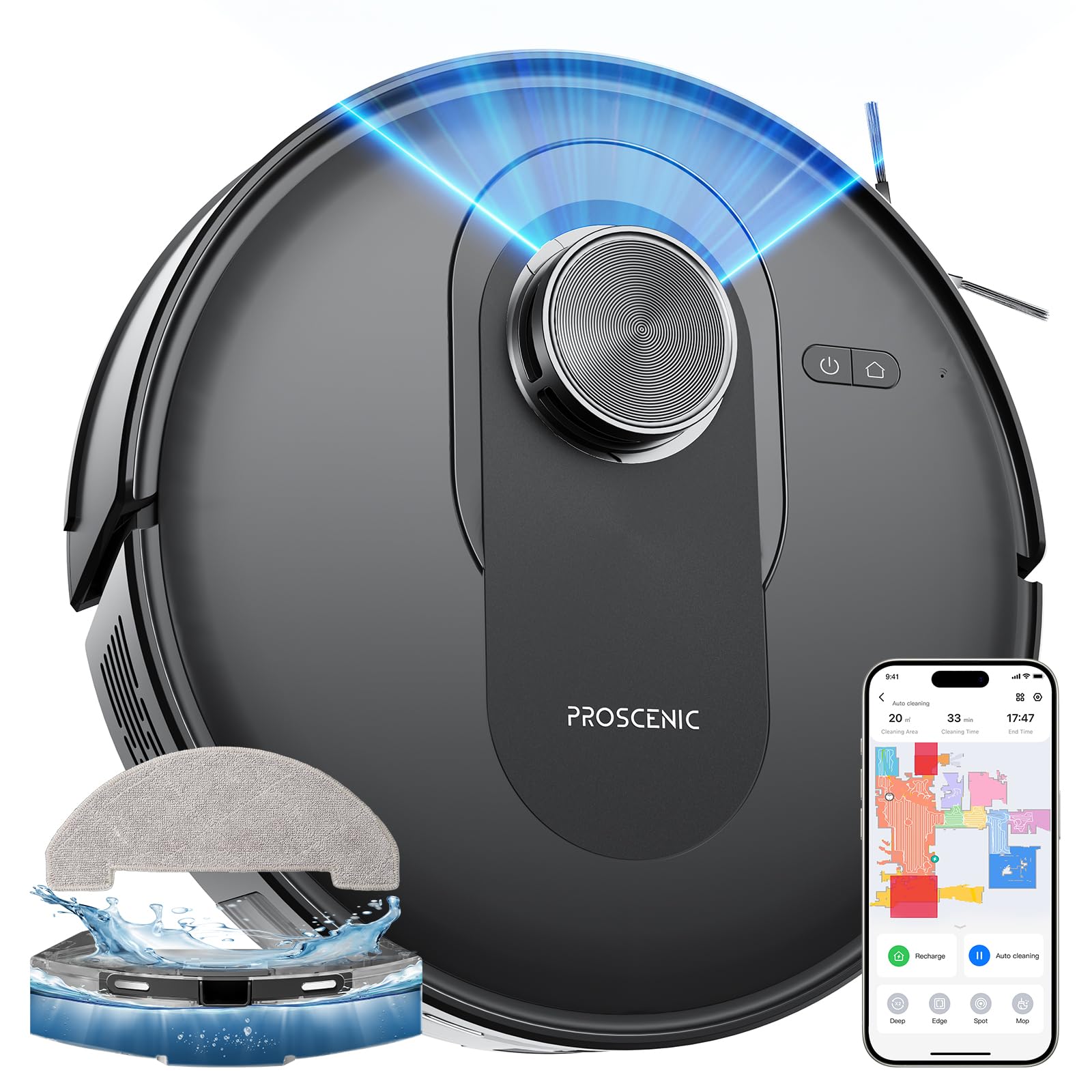 Proscenic Q8 Robot Vacuum Clea...