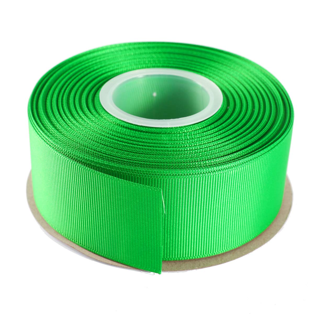 ITIsparkle 38mm Grosgrain Ribbon 22 Meters-Roll Set for Gift Wrapping Cake Decoration Party Favor Hair Braids Hair Bow Baby Shower Decoration Floral Arrangement Craft Supplies, Emerald Ribbon