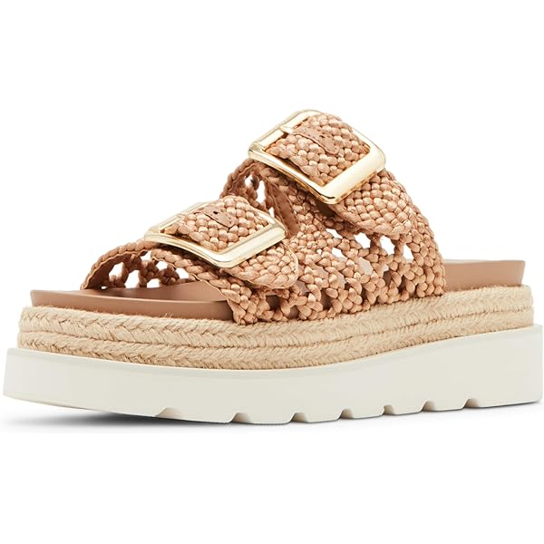 Amazon.com | Madden Girl Womens Marciaa Natural Raffia 6 M