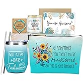 Birthday Gifts for Women, Thank You Gifts for Women Mom Employee Friend Sister Teacher Coworker Nurse Boss Grandma Inspirational Farewell Retirement Christmas Mothers Day Friendship Gift Basket Set