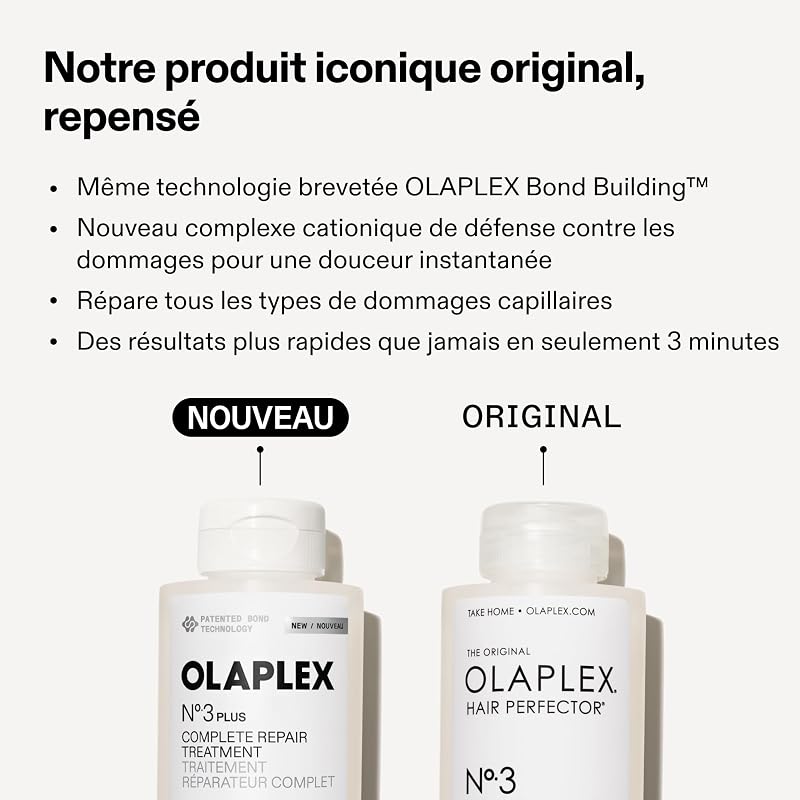 N°.3PLUS Complete Repair Treatment: Pre-Shampoo Treatment | Repairs Damage & Reduces Future Breakage | For Coily, Curly, Straight, and Wavy, 100 mL / 3.3 Fl Oz