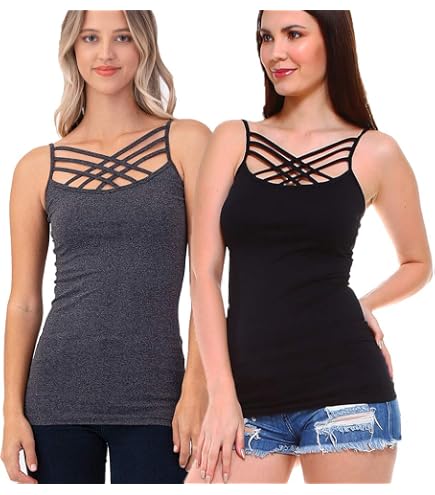 NioBe Clothing Womens Sleeveless 92% Nylon, 8% Spandex Tank Top