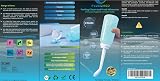 PLUSQMED Portable Bidet 350ml Postpartum Perineal Wash Bottle Upside Down view 7