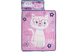 Baby Boom Kids Nap Mat Set – Includes Pillow and Fleece Blanket