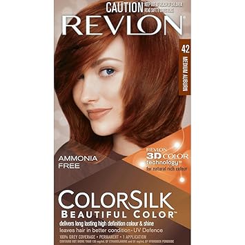 Amazon Com Revlon Colorsilk Hair Color 42 Medium Auburn 1 Ea