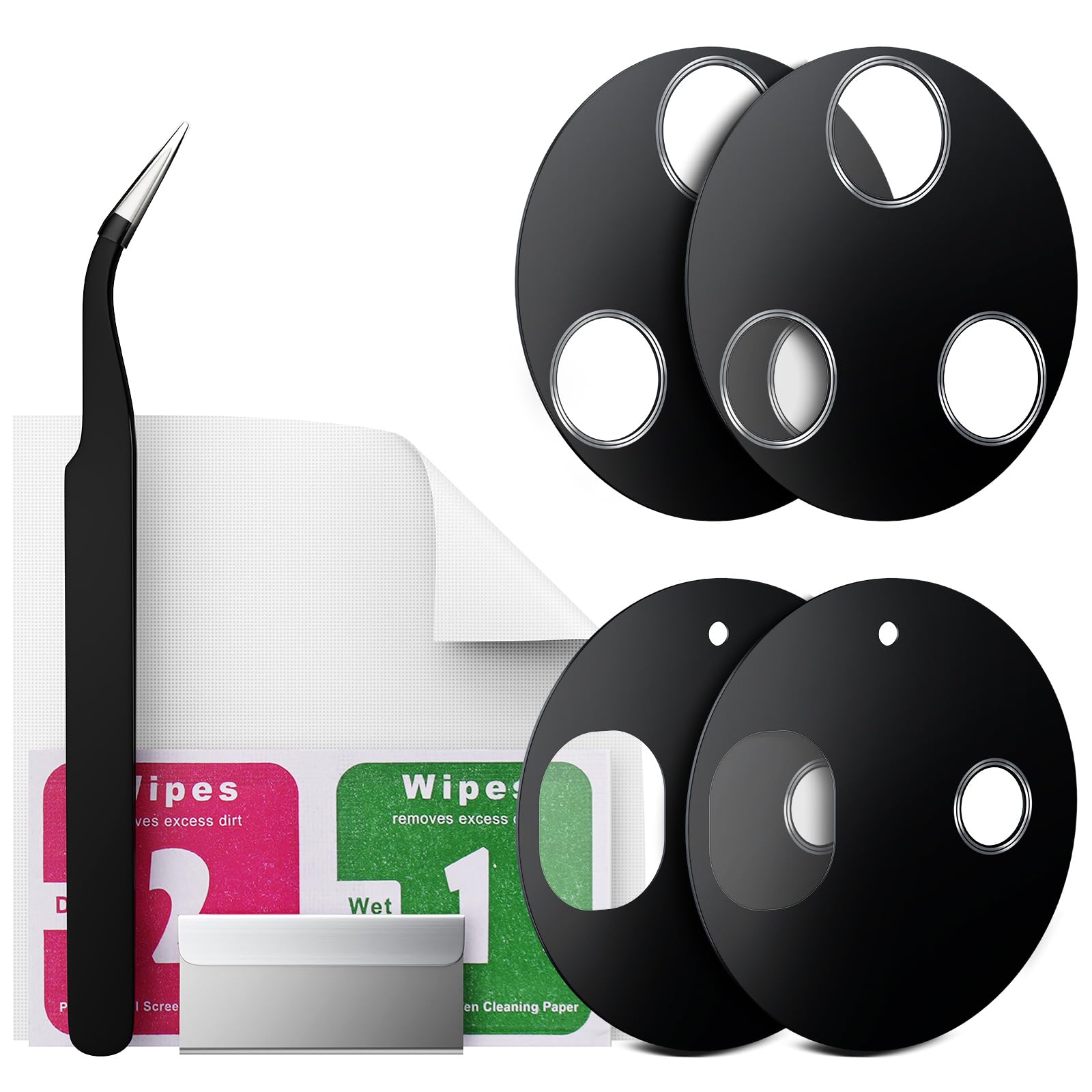 Eonpam 2 Pack Rear Back Camera Lens Glass Replacement for (Huawei P50 Pro) Original Quality with Professional Repair Kit