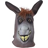 SandT Collection Animal Head Latex Mask Dress Up Halloween Costume Party Mask Cosplay
