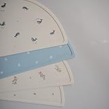 Mushie Silicone Placemat for Kids Non-Slip 48 x 23 cm Whales view 2