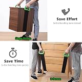 MAIYADUO 2 Pack Adjustable Lifting Straps 600 Lbs Moving Furniture view 6