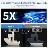 Creality Official Hyper ABS Filament 1.75mm 1kg Black High-Speed, 0.03mm view 2
