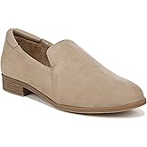 Dr. Scholl's Womens Rate Loafer Slip On Moc Taupe Microfiber 7.5 W