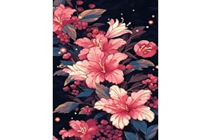 AIBOERL Diamond Painting Kits, Flower 5D DIY Full Drill Diamond Art Painting Kits for Adults, Seaside Diamond Painting Gem Art Craft for Home Wall Decor (11.8 * 15.8 inch