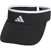 adidas Women's Match 2 Visor | Roomy Fit for Larger Heads, Clip-On Open-Back Fit, Moisture-Wicking Sweatband, All-Day Comfort, For Tennis &amp; Pickleball