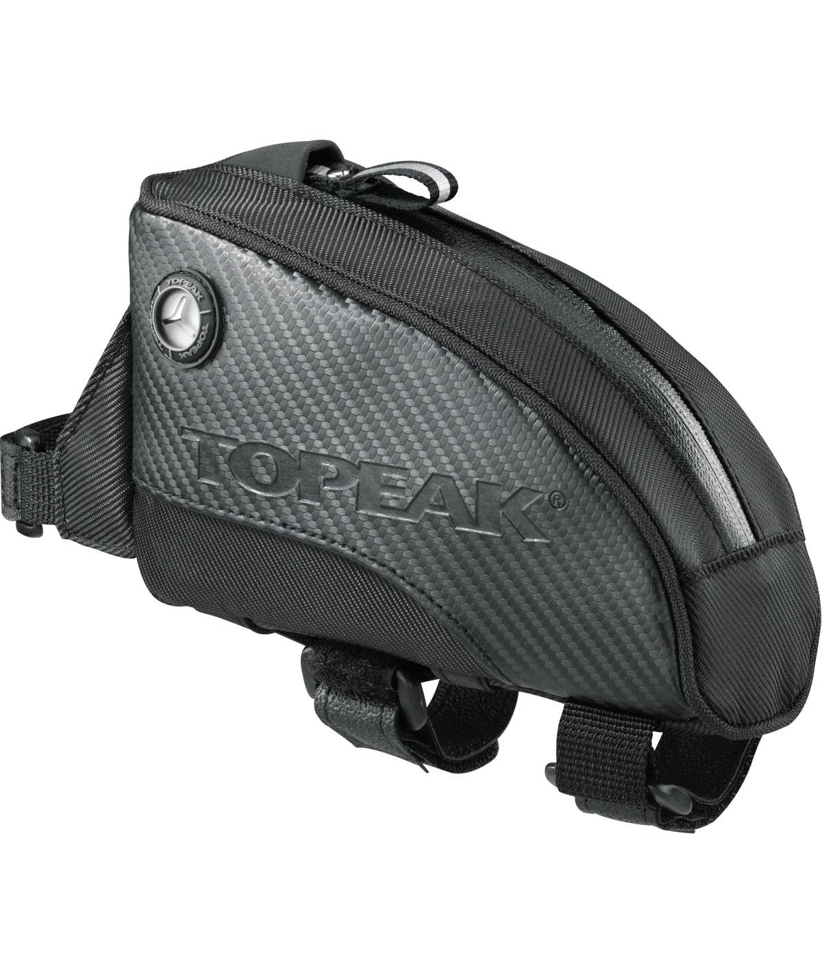 Topeak Unisex's Fuel Tank Top Tube Bag, Black, 17.5 x 7.5 x 11 cm/Size 0.5/Medium