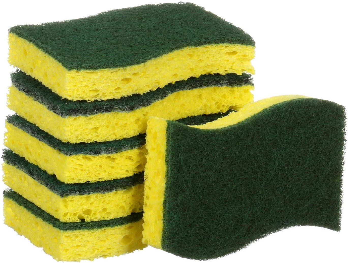 Scotch-Brite Heavy Duty Scrub Sponges, Stands Up to Stuck-on Grime, 6 Scrub Sponges: Health & Personal Care