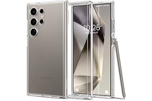 Spigen Ultra Hybrid Designed for Galaxy S24 Ultra Case (2024) [Anti-Yellowing], [Military-Grade Protection] - Crystal Clear