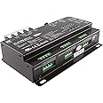 SIRS-E 12 Channel CV DMX RDM Digital PWM Decoder 8/16 bits for RGB & RGBW LED Lighting 12-24V DC UL Recognized Controller 12x5A Dimmer SR-2108B-M12-5