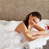 Fulenyi Shower Sponge Soft Scrubber Bath Towel Wave Texture Gentle Exfoliating view 3