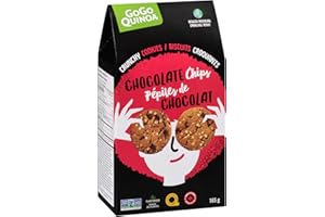 Gogo Quinoa Chocolate chip cookies 165g (Pack of 1)