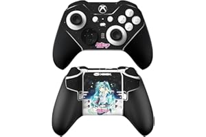 Head Case Designs Officially Licensed Hatsune Miku Night Sky Graphics Vinyl Sticker Gaming Skin Decal Cover Compatible With Xbox Series X & S Elite Wireless Controller Series 2