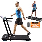 RunMaster Under Desk Treadmill for Home and Office - 320lbs Weight Capacity, Quiet, Efficient, Walking Pad, Four LED Display, Space-Saving Portable Jogging Machine with Remote Control