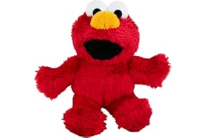 World's Smallest Tickle Me Elmo Miniature 4-inch Plush Doll, Giggles and Laughs | Sesame Street Soft Plush | for Ages 8 and up