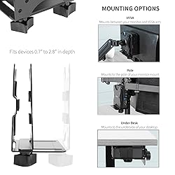 VIVO Adjustable Thin Client Mini PC Mount