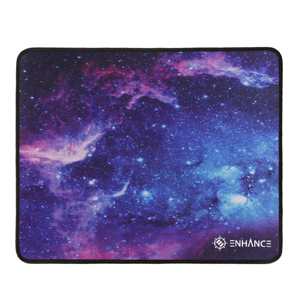 ENHANCE Large Gaming Mouse Pad XL - Big Mouse Mat, Anti-Fray Stitching, Non-Slip Rubber Base, High Precision Tracking for Fortnite, League of Legends & More - Voltaic Series (Galaxy)