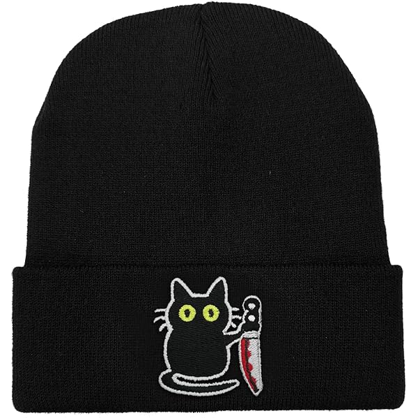 Beanie Christian Orthodox Cross Christogram Beanie Hat Men Skull Cap Women Knit Slouchy Hat Stocking Hats Knitted Hat Black at Men's Clothing store