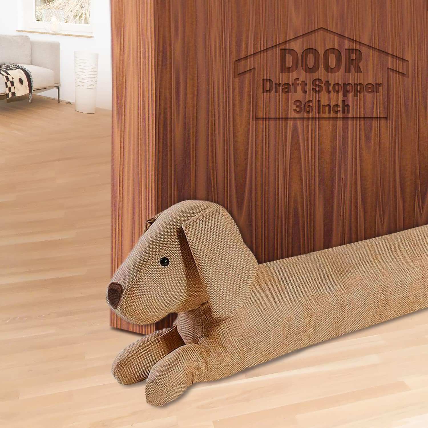 Draft Stoppers - 36 Inch Under Door Draft Stopper Heavy Duty,Door Draft Blocker Soundproof Energy Saver from Under Door by SWISSELITE