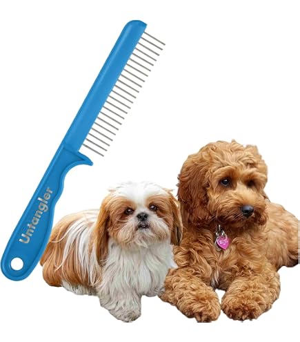 Super Groom Rotating Pin Comb 