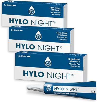 HYLO EYE CARE HYLO Night Eye Ointment 3x5g Preservative Free Night Gel