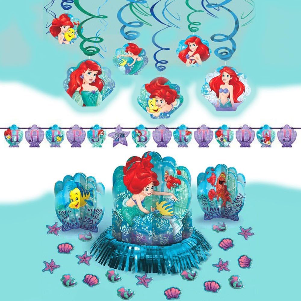 Amazon Com Disney Ariel Dream Big Little Mermaid Girls Birthday