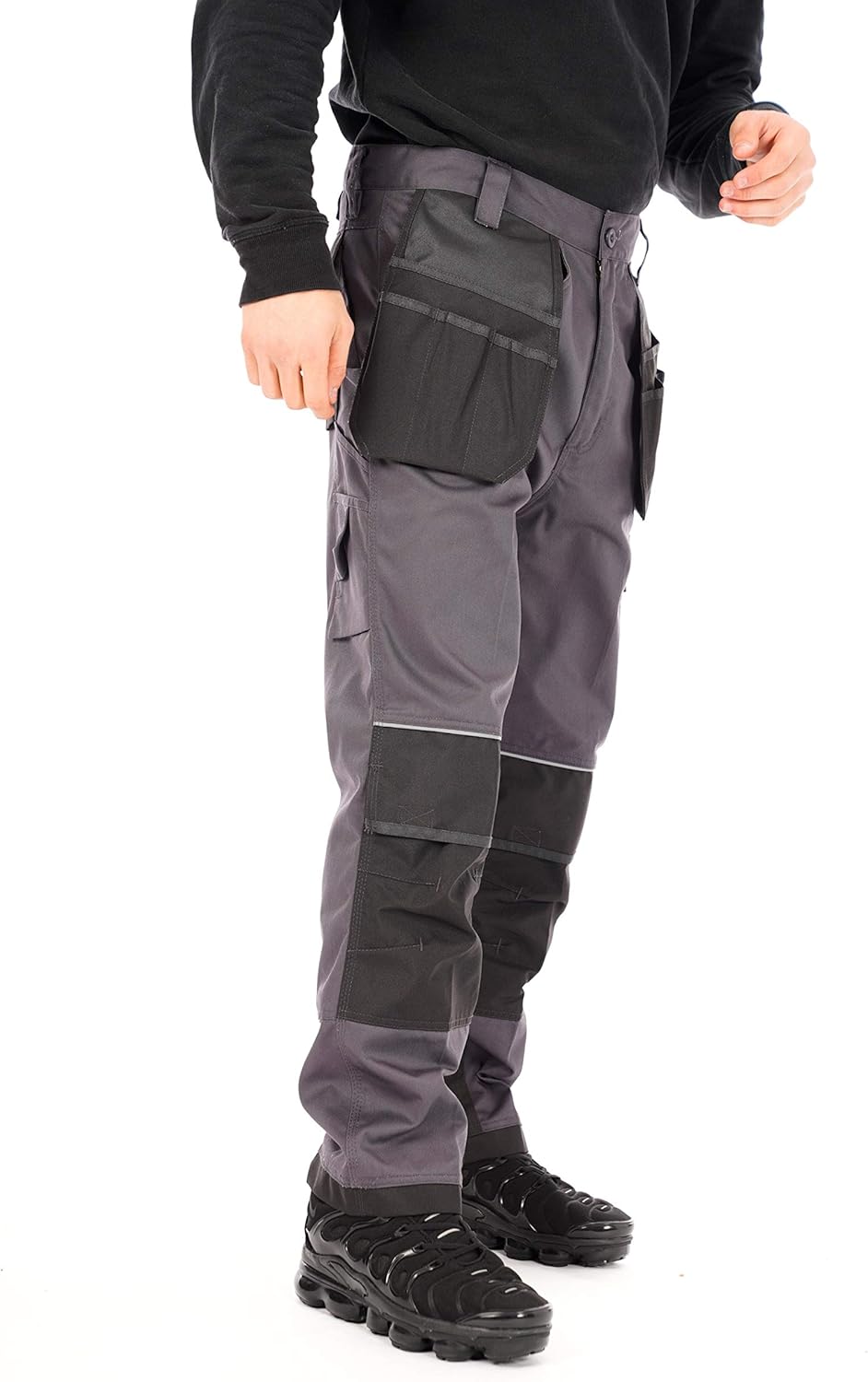 mens work pants with knee pad pockets